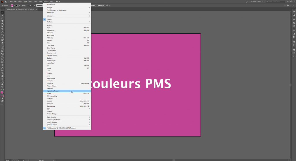 Utiliser Adobe Illustrator Separations Preview pour vérifier les couleurs