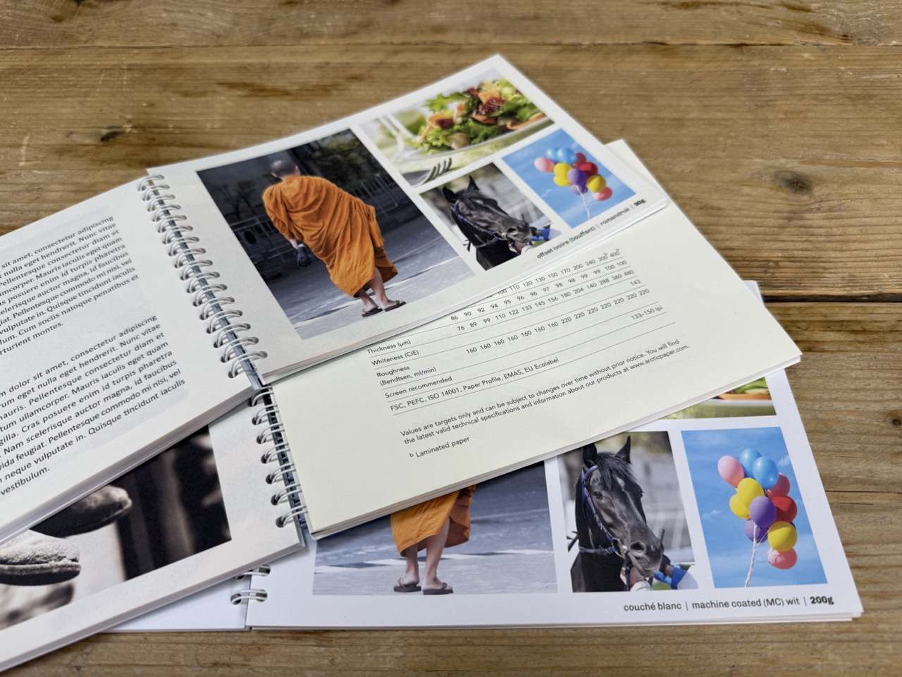 livre type papier