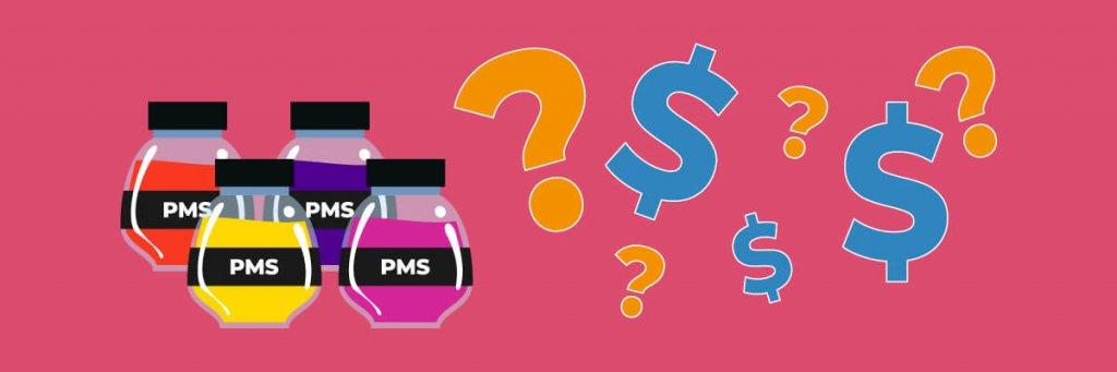 Les coûts d'impression en couleurs PMS vs CMJN